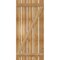 Ekena Millwork Spaced Board-n-Batten Shutters w/Z-Bar, Rough Sawn Western Red Cedar, 28 7/8W x 62H, PR RBS06Z29X062RWR - alternate 3